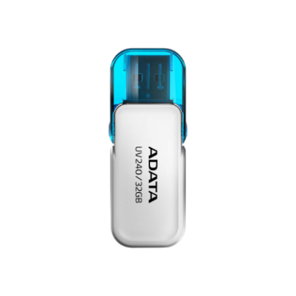 ADATA | UV240 | 32 GB | USB Type-A | White AUV240-32G-RWH 4713218465399