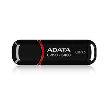 ADATA | UV150 | 64 GB | USB Type-A | Black AUV150-64G-RBK 4713435799291