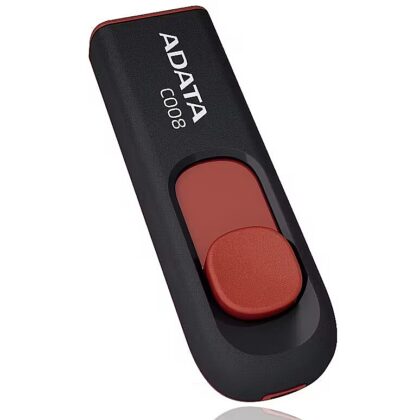 ADATA 16GB USB Stick C008 Slider USB 2.0 AC008-16G-RKD 4718050609604