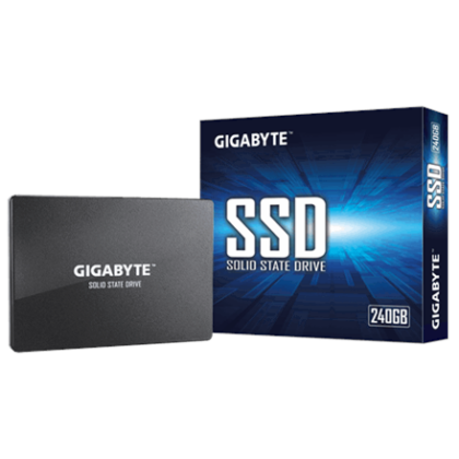 Gigabyte | GP-GSTFS31240GNTD | 240 GB | SSD form factor 2.5-inch | Solid-state drive interface SATA | Read speed 500 MB/s | Write speed 420 MB/s GP-GSTFS31240GNTD 4719331803711