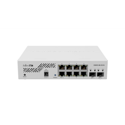 MikroTik | Cloud Router Switch | CSS610-8G-2S+IN | Web managed | Rackmountable | Gigabit Ethernet (copper) ports quantity 8 | SFP+ ports quantity 2 CSS610-8G-2S+IN 4752224006929