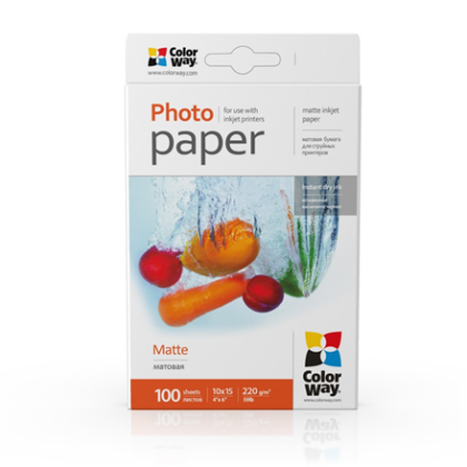 PM2201004R | Matte Photo Paper | White | 220 g/m² | 10 x 15 cm PM2201004R 4823108630971