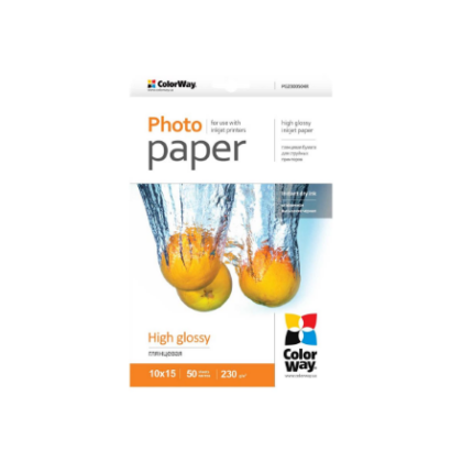 High Glossy Photo Paper | 230 g/m² | 10x15 PG2300504R 4823108631565