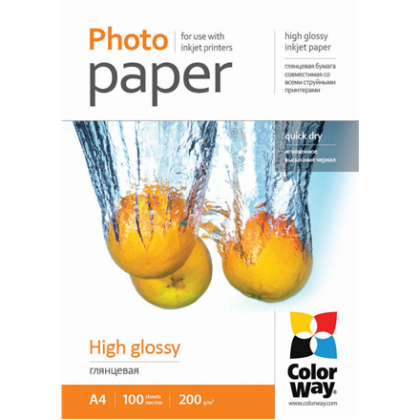 High Glossy Photo Paper | 200 g/m² | A4 PG200100A4 4823108631619