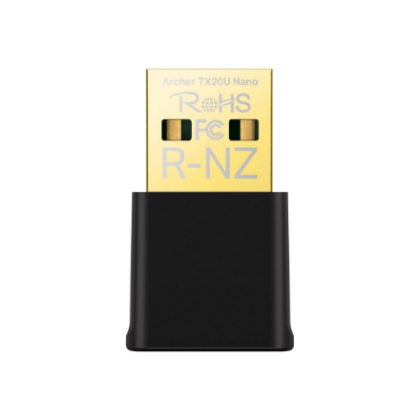 TP-LINK | AX1800 Nano Dual Band Wi-Fi 6 USB Adapter | Archer TX20U Nano | USB 2.0 Archer TX20U Nano 4895252506419