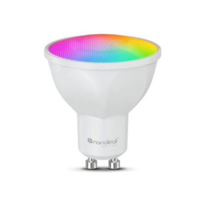 Nanoleaf Essentials Matter Wi-Fi Smart Bulb | GU10 | 5 W | RGBCW | Bluetooth
