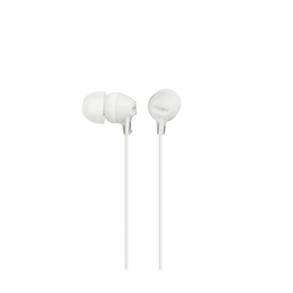 Sony | EX series | MDR-EX15AP | In-ear | White MDREX15APW.CE7 4905524937305