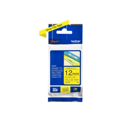 Brother | TZe-631 Laminated Tape | Black on Yellow | TZe | 8 m | 1.2 cm TZE631 4977766686686