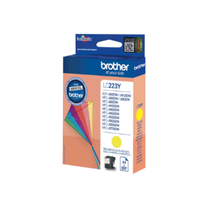 Brother LC-223Y | Ink Cartridge | Yellow LC223Y 4977766735926