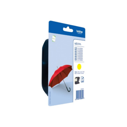 Brother LC225XLY | Ink Cartridge | Yellow LC225XLY 4977766735971