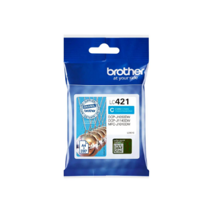 Brother LC421C | Ink Cartridges | Cyan LC421C 4977766810371