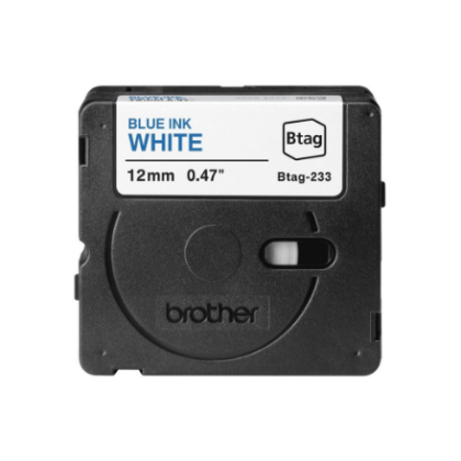 Brother BTAG-233 | Blue on White | Btag BTAG233 4977766835855