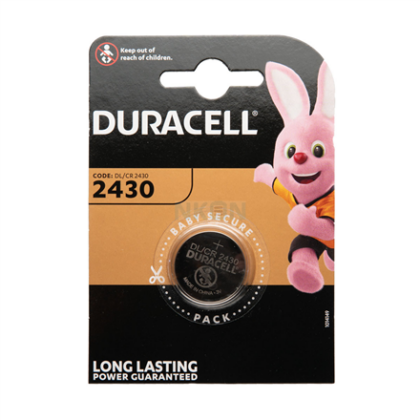 Duracell | Battery | DL2430 BL1 | CR2430 | Lithium | 1 pc(s) 33 5000394030398