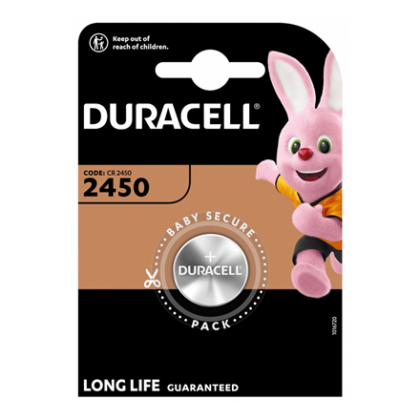 Duracell | Battery | DL2450 BL1 | CR2450 | Lithium | 1 pc(s) 359 5000394030428
