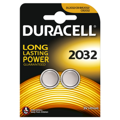 Duracell | DL2032/CR2032 BL2 | Lithium 3693 5000394203921