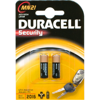 Duracell | A23/MN21 | Alkaline | 2 pc(s) 850 5000394203969