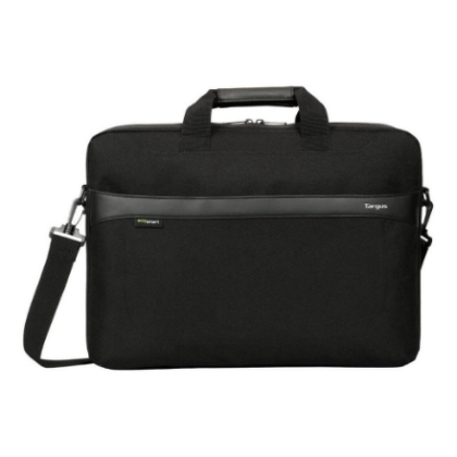 Targus | GeoLite EcoSmart Essential Laptop Case | TBS576GL | Fits up to size 13-14 " | Slipcase | Shoulder strap | Black TBS576GL 5063194001203