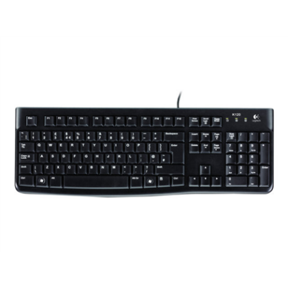 Logitech | Desktop MK120 | Wired keyboard | USB | Mouse included | US | Black 920-002562 5099206020665