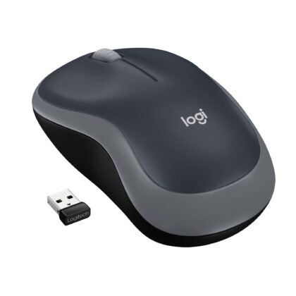 MOUSE USB OPTICAL WRL M185/SWIFT GREY 910-002235 LOGITECH  910-002235 5099206027275