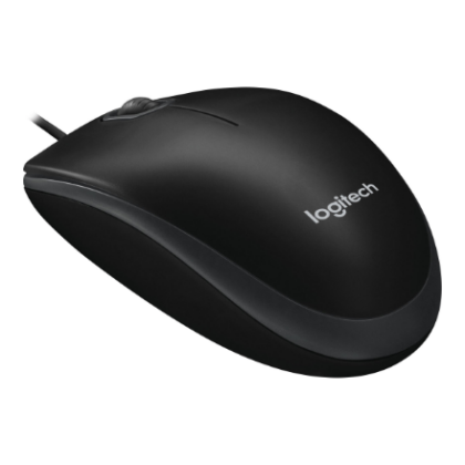 Logitech | Mouse | B100 | Wired | Black 910-003357 5099206041271