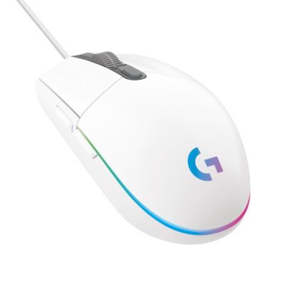 MOUSE USB OPTICAL G203/WHITE 910-005797 LOGITECH 910-005797 5099206089174