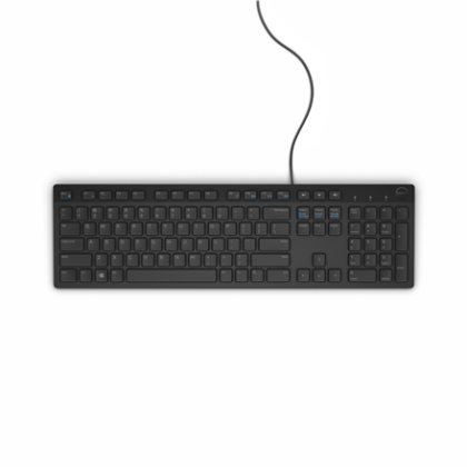 Dell | KB216 | Standard | Wired | Russian | Black 580-ADGR 5397063745777