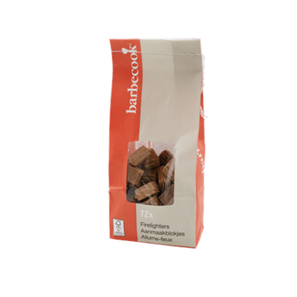 Barbecook | Bag of 72 lighter cubes FSC (per 12 pcs) | BC-ACC-7113 BC-ACC-7113 5400269217860