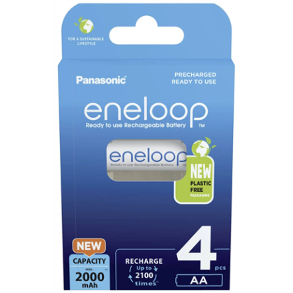 Panasonic | Rechargeable Batteries | ENELOOP BK-3MCDE/4BE | AA | 2000 mAh | 4 pc(s) BK-3MCDE/4BE 5410853064190