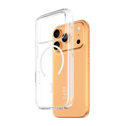 PanzerGlass Flagship Case | Back cover | Apple | iPhone 17 Pro | Recycled plastic | Transparent | Urban Explorer w. White MagSafe CR29887 5715685026850