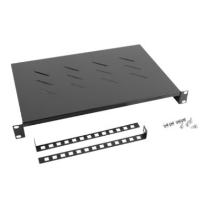 Lanberg 19" fixed shelf 1U/483x300mm