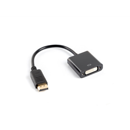 Lanberg Adapter Dual Link DisplayPort 1.2 to DVI-I | AD-0007-BK AD-0007-BK 5901969408706