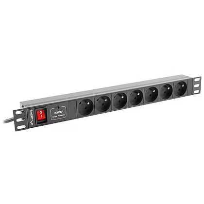 LANBERG PDU-07E-0200-IEC-BK PDU 1U 10A PDU-07E-0200-IEC-BK 5901969414462