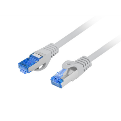 Lanberg | Patch cable - CAT 6a | RJ-45 - male | RJ-45 - male | RJ-45 | 2 m | Grey | RAL 7035 PCF6A-10CC-0200-S 5901969424874