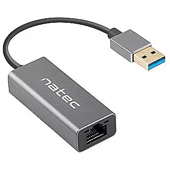 NATEC LAN Adapter USB 3.0 > 1x RJ45 1GB NNC-1924 5901969434897