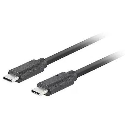 LANBERG Cable USB-C M/M 3.2 Gen2 1.8m PD CA-CMCM-32CU-0018-BK 5901969436938