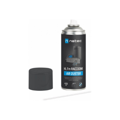 Natec Racoon Air | Air Duster | 400 ml NSC-2119 5901969444001