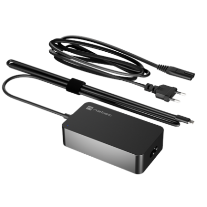 Natec Laptop Charger Gan USB-C 65W for Laptops