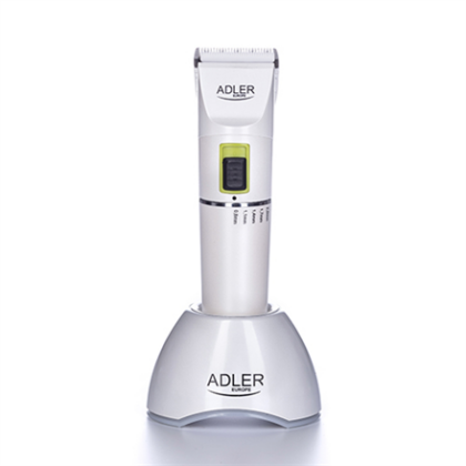 Adler | Hair clipper | AD 2827 | Cordless or corded | Number of length steps 4 | White AD 2827 5902934830423