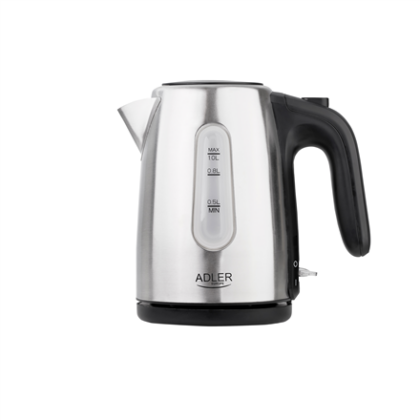 Adler | Kettle | AD 1273 | Standard | 1200 W | 1 L | Stainless steel | 360° rotational base | Stainless steel AD 1273 5902934830911