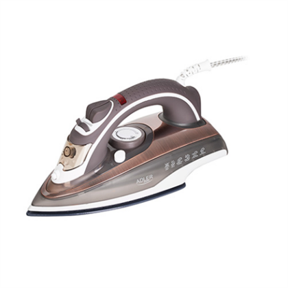 Adler | Iron | AD 5030 | Steam Iron | 3000 W | Water tank capacity 310 ml | Continuous steam 20 g/min | Brown AD 5030 5902934831048