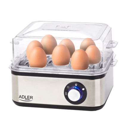 Adler | Egg boiler | AD 4486 | Stainless steel | 800 W AD 4486 5902934831451