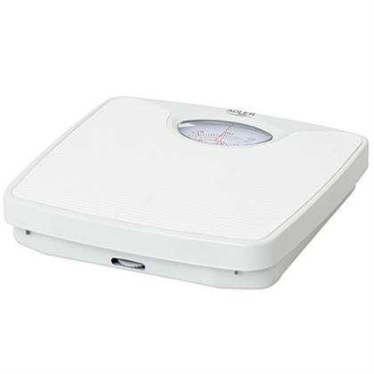 Adler | Mechanical bathroom scale | AD 8151w | Maximum weight (capacity) 130 kg | Accuracy 1000 g | White AD 8151 white 5902934838641