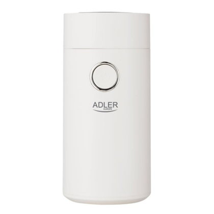 Adler | Coffee grinder | AD4446wg | 150 W | Coffee beans capacity 75 g | Lid safety switch | White AD 4446 white gold 5903887800440