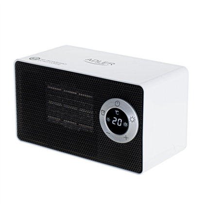 Adler | AD 7746 | Ceramic fan heater | 1000 W | Number of power levels 2 | White AD 7746 5905575900029