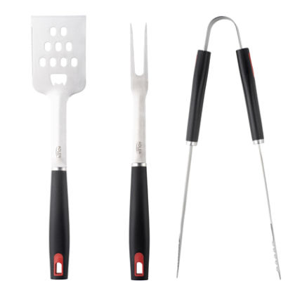 Adler | Grill Utensil Set with Carrying Case | AD 6727 | Grill Cutlery Set | 4 pc(s) | Stainless Steel/Black AD 6727 5905575902146