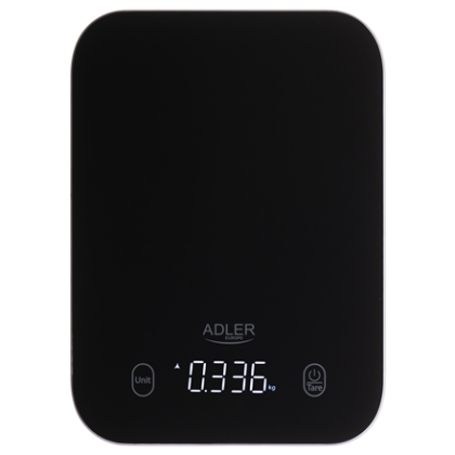 Adler Kitchen Scale | AD 3181b | Graduation 1 g | Display type LED | Black AD 3181 black 5905575904324