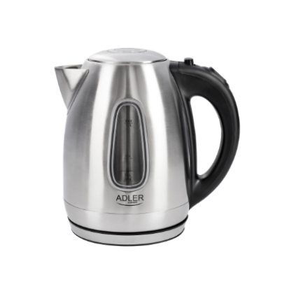 Adler | Kettle | AD 1223 | Standard | 2200 W | 1.7 L | Stainless steel | 360° rotational base | Stainless steel AD 1223 5908256832602