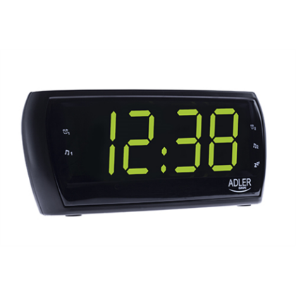 Adler | Alarmclock Radio | AD 1121 | Alarm function | Black AD 1121 5908256833395