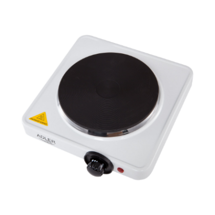 Adler | Free standing table hob | AD 6503 | Number of burners/cooking zones 1 | Electric | White AD 6503 5908256834460