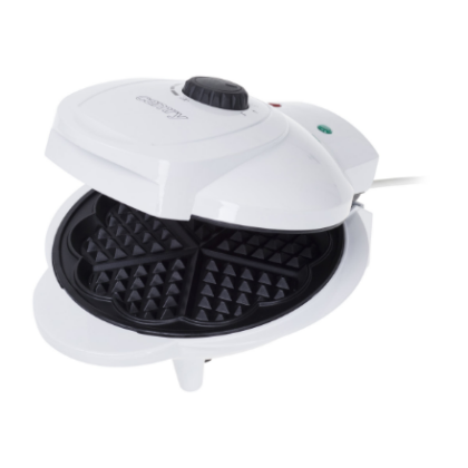 Camry | Waffle maker | CR 3022 | 1000 W | Number of pastry 5 | Heart shaped | White CR 3022 5908256834811